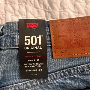 Levi's Original 501 Distressed Denim Jeans 27x30